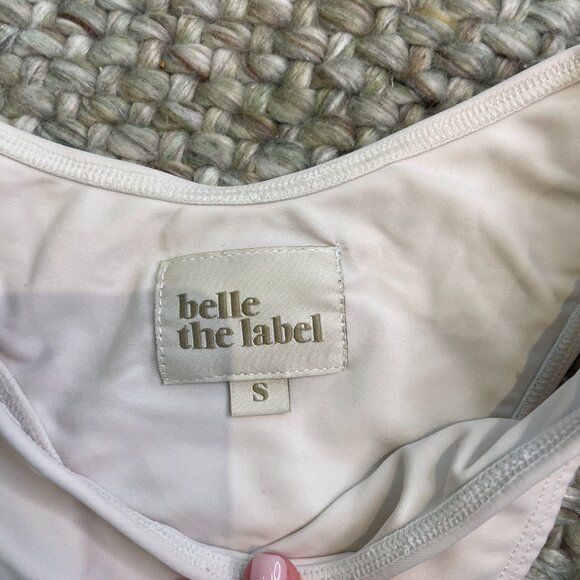 BELLE THE LABEL ORACLE TOP / BARE BOTTOMS Size Small/Medium CREAM - Picture 13 of 14